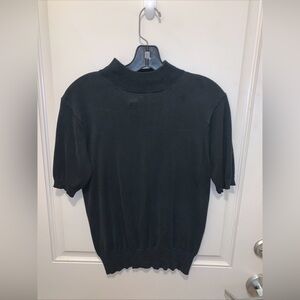 Orvis Women’s Black 100%Silk Tshirt Size XL